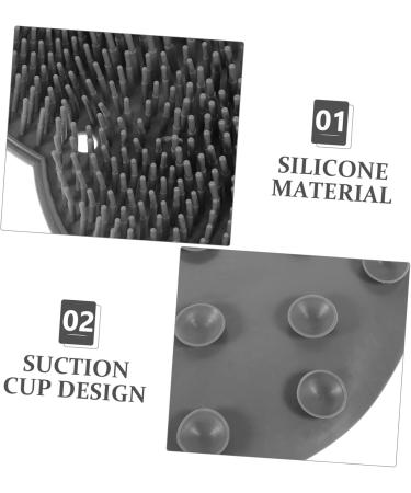 Ipetboom Exfoliating Foot Scrubber for and Bath Nonslip Mat Foot Brush Scrubber for Foot Care - Buy Online on GoSupps.com