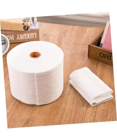 Buy Dry Wet Tissues - 2 Rolls Face Towels | White Cleansing Wipes for Instant Cleanliness | International Shipping Available - Buy Online on GoSupps.com