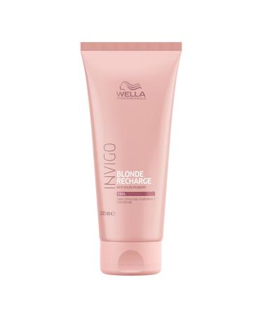 Wella Professionals Invigo Blonde Recharge Cool Blonde Conditioner  Refresh and Maintain Blonde Color  Rid Brasiness  6.7oz