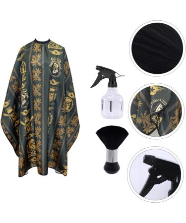 MERRYHAPY Barber Cloth Set - Salon Cape Haircut Shawl Sprayer & Neck Duster - Premium Hairdressing Supplies for Professional Barbers | International Shipping Available - Buy Online on GoSupps.com