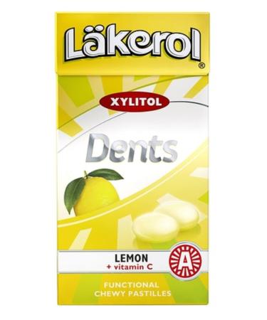 Cloetta Cloetta Lakerol Teeth Lemon Lozenges 1 Box of 36 g