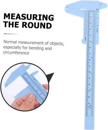 Hemoton 2pcs Eyebrow Ruler Eyebrow Measuring Ruler Eyebrow Tools Calipers Miss Plastic Measuring Instrument - Buy Online on GoSupps.com