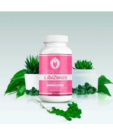 ZENZSUAL Libizenzs - Advanced Female Energizing Supplement (90 Capsules, 1500mg) - Buy Online on GoSupps.com