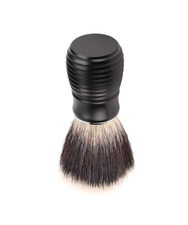 Portable Men's Shaving Brush with Aluminum Alloy Handle | Nylon Hair Beard Cleaner for Travel - Buy Online on GoSupps.com