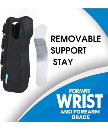 Ossur Formfit Wrist & Forearm Brace Tendonitis Carpal Tunnel Post-Cast Healing | Breathable Custom Fit Left Large | Optimize Recovery & Comfort - Buy Online on GoSupps.com