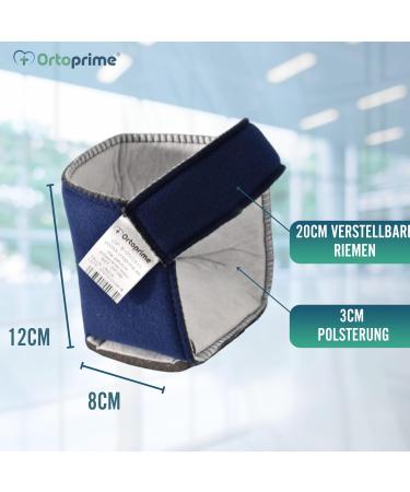 Ortoprime Pack 2: Anti-Decubitus Comfort Cups for Elbow & Heel - Support Against Pressure Ulcers & Sores - Ideal Bedridden Foot Pillow - Buy Online on GoSupps.com