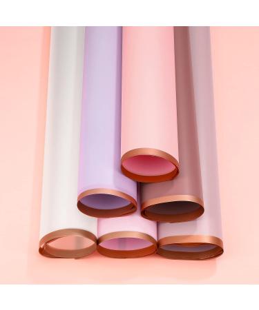 Epakh Flower Wrapping Paper Floral Wrap Sheets Florist Bouquet Supplies Waterproof Gold Edge Paper for Sweet Day Wedding (60 Sheets) - Buy Online on GoSupps.com