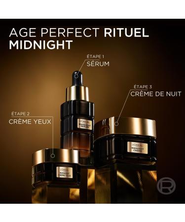 L'Or al Paris - Midnight Cr me Age Perfect Cellular Renaissance - Anti-Aging Regenerating Night Cream - Anti-Wrinkle Firmnes - Buy Online on GoSupps.com