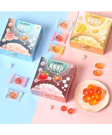 Fruit juice fudge Gummy candy healthy nutritious desserts Mango white peach soft candy Wedding candies instant snacks pastries fruit casual snacks Chinese snack gifts (Mix flavors 6 boxes) Mix flavors 6 boxes - Buy Online on GoSupps.com