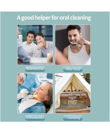 Portable Foldable Travel Toothbrush for Camping - Compact Gray Toothbrush for Adults - Buy Online on GoSupps.com