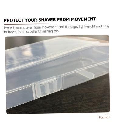 Frcolor 50-Piece Portable Razor Storage Box - Clear Plastic Container for Razors | Travel-Friendly Razor Holder - Buy Online on GoSupps.com