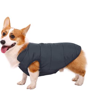 ASENKU Windproof Dog Winter Jacket - Waterproof & Warm Pet Coat for Small, Medium, Large Dogs - Blue (S Size) - Buy Online on GoSupps.com