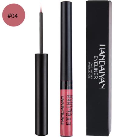 Long-Lasting Waterproof Matte Liquid Eyeliner - RustRed-04 | Highly-Pigmented Colours for Eye Makeup - Buy Online on GoSupps.com