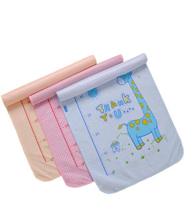 Diaper Changing Pad Yworld Ecological Cotton Breathable Waterproof Changing Pads Washable Resuable Diapers Liners Mat (L(41X27.5 in))