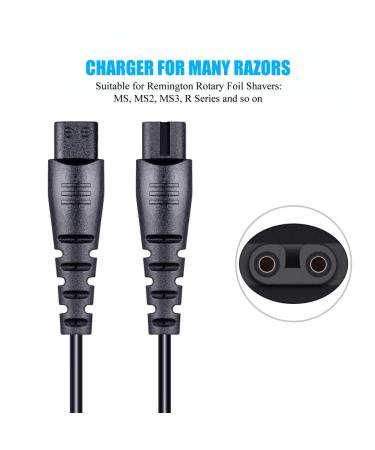 SoulBay 12V PA-1204N Charger Replacement for Remington Shaver - Compatible with F5-5800 F7800 F5800 F5790 F4790 R5150 R6130 R-6150 MS2-390 MS3-2700 MS680 R9100 Electric Razor - Power Cord Included - Buy Online on GoSupps.com