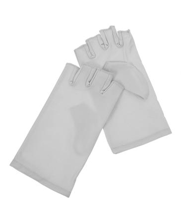 FRCOLOR Anti-uv Gloves 5 Pairs Nail Gloves Uv Protection Gloves Gel for Nails Salon Gloves Sun Gloves Half Finger Gloves Glove for Nail Uv Lamp Gloves Nail Dryer Gloves Miss Spandex - Buy Online on GoSupps.com