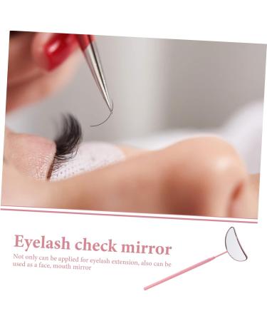Beatifufu Eyelash Inspection Mirror Lash Mirror Small Lash Inspection Mirror Portable Glass Mirror Handheld Eyelashes Mirrors Lash Extension Mirror Lash Mirror for Lash Tech Eyelash Mirror 16.5x5x0.8cm - Buy Online on GoSupps.com