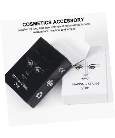 Angoily 1box Mapping Manual Measuring Rulers Practical Locating Tattooing Makeup Auxiliary Ruler 6x4.5cm Black - Buy Online on GoSupps.com