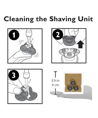 SH50 Replacement Heads for Philips Norelco Series 5000 - HQ8 Compatible Blades - Made in Netherlands - Buy Online on GoSupps.com