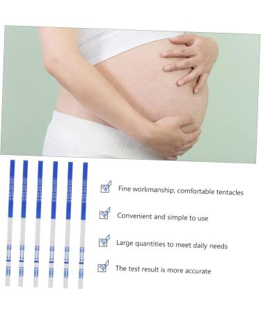 Buy 25 High Precision Pregnancy Test Strips - Accurate Detection Tool for Early Pregnancy Confirmation - International Shipping Available - Buy Online on GoSupps.com