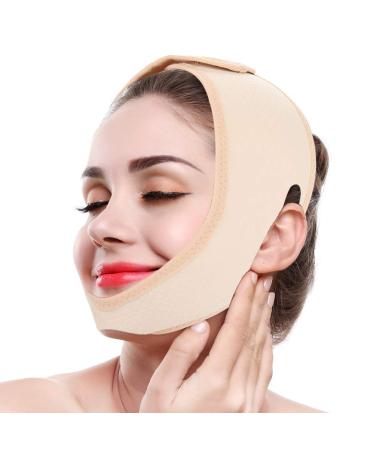 Facial band Facial slimming mask face belt V-line mask facelifting band Face withdrawal Double chin straps weight losing belt skin care chinlifting.