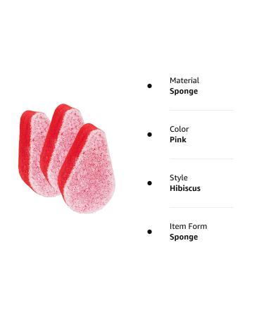 Spongeables Anti-Cellulite Sponge | 20+ Washes | Hibiscus Scent | Youthful Skin - Buy Online on GoSupps.com