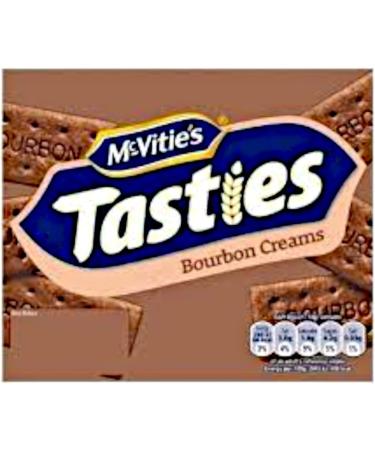 Classic British Biscuits Variety Bundle - with McVitie s Tasties Custard Creams and Bourbon Creams (4 x 300g) - Buy Online on GoSupps.com