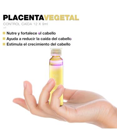Postquam Vegetable Placenta Hair Ampoule Pack - 24 x 9ml | Stimulates Blood Circulation & Prevents Hair Loss - Buy Online on GoSupps.com