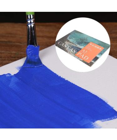 Beginner-Friendly A3 Oil Painting Paper Pad Book - Cotton Canvas Pad for Art Supplies - Buy Online on GoSupps.com