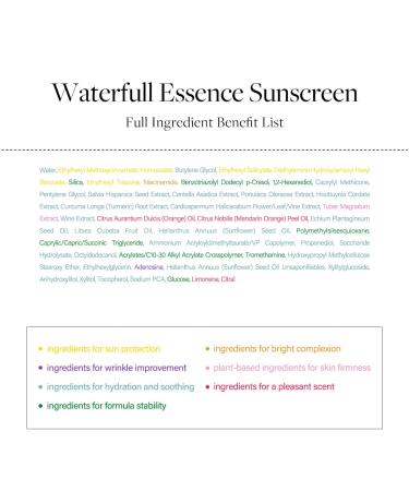 d'Alba Waterfull Essence Cream Sunscreen - SPF 50+ | Hydrating Sun Protection - Buy Online on GoSupps.com