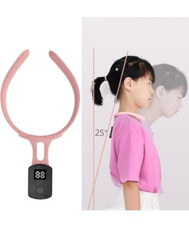 Posture Reminder Silicone Posture Corrector with Angle Detection for Adults Outside (Pink) - Buy Online on GoSupps.com
