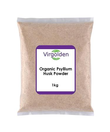 Organic Psyllium Husk Powder 1kg by Virgolden Organic