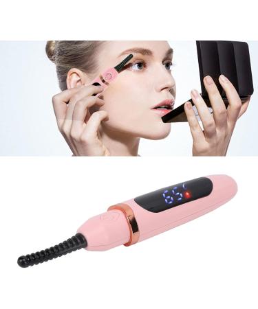 Verdant Touch Electric Eyelash Curler Heated Eyelash Curler USB Rechargeable 3 Temperature Adjustable LED Digital Display Long Lasting Curl Tool for Women - Buy Online on GoSupps.com