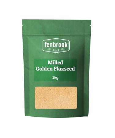 Milled Golden Flaxseed 1kg by Fenbrook - Linseed Nutritious & Versatile Superfood