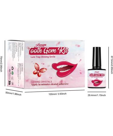Tooth Gemstone Set | DIY Tooth Jewelry Kit for a Bright Smile | Shiny Crystal Tooth Decorations - Buy Online on GoSupps.com
