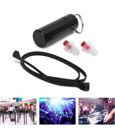 Fidelity Concert Ear Plugs - Musicians Noise Reduction Earplugs with Gel Cord & Storage Bottle - Red | International Shipping Available - Buy Online on GoSupps.com