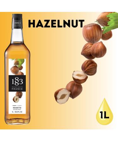 1883 Maison Routin France Syrup Pick N Mix - Choose From 100+ Flavours for Coffee Hot Chocolate Mocktails Iced Tea Cocktails Desserts Milkshakes - Pack of 4 x 1Ltr - Buy Online on GoSupps.com