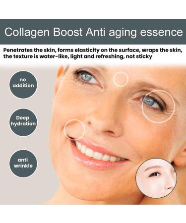  SBTRKT Collagen Boost Anti-Aging Essence Collagen Boost Anti-Aging Serum Blemish Skin Corrector Anti-Wrinkle Serum Dark Spot Corrector Lightening Skin Brightening Moisturizing Serum Whitening Cream - Buy Online on GoSupps.com