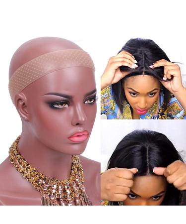 Wig Grip Band Non Slip Transparent Silicone Wig Fix Silicone Wig Grip Natural Grip Headbands for Women Comfort Elastic Wig Grip Cap for Lace Wigs to Hold Wigs Frontal Yoga and Sports (light brown) 1 Count (Pack of 1) Lig... - Buy Online on GoSupps.com