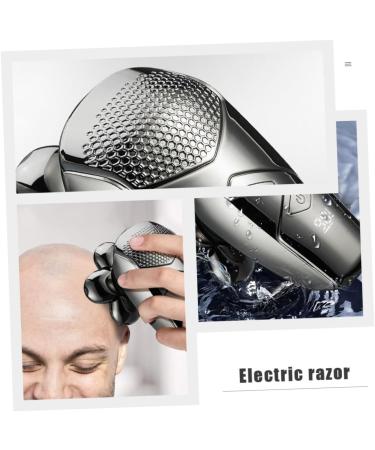 4 Sets Waterproof Electric Shaver for Men | Rechargeable Handheld Razor & Beard Trimmer | Travel-Friendly Six Heads Grooming Tool - Buy Online on GoSupps.com