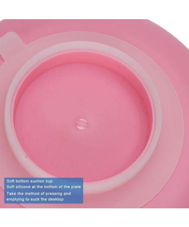 Spillproof Plate Fabrication Plate with Suction Cup Base Spillproof Plate High Low Adaptive Bowl Dish for Elderly Disabled Handicapped - Buy Online on GoSupps.com