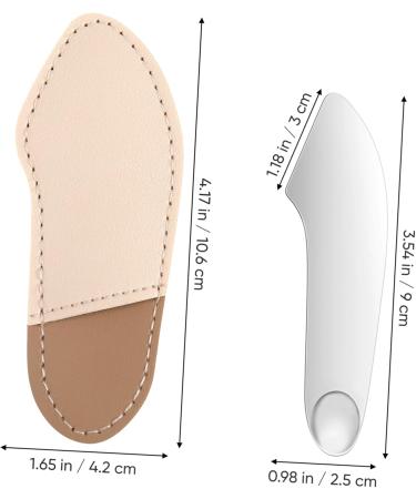 FOYTOKI Makeup Mixing Spatula Beauty Makeup Spatula Makeup Mixer Scraper Makeup Spatula Tool Stainless Steel - Buy Online on GoSupps.com