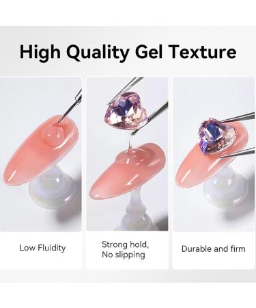 Rhinestone Gel | Strong Strong Adhesive - Nail Gel Accessories & Rhinestone Glue 30g - For Bonding Jewelry Adults Women Girls Indoor Outdoor Parties Christmas - Buy Online on GoSupps.com
