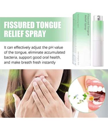 Canada Polumna Fissured Tongue Relief Spray | Natural Breath Freshener | Regulates Oral Health | Multi-Purpose Oral Care (3-Pack) - Buy Online on GoSupps.com