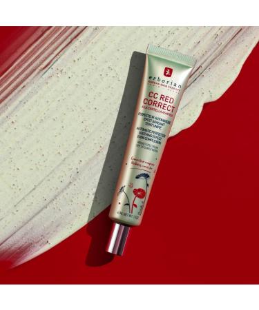 Erborian CC Red Correct with Centella Asiatica - Complexion Perfector SPF 25 - 15ml (Pack of 1) - Buy Online on GoSupps.com