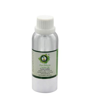 R V Essential Pure Bakuchi Carrier Oil 1250ml (42oz)- Psoralea Corylifolia (100% Pure and Natural Cold Pressed)