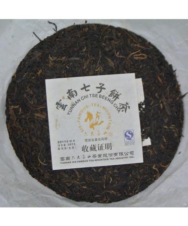 Pu-erh tea 2011 SIX FAMOUS TEA MOUNTAIN Colorful yellow 357 Raw - Buy Online on GoSupps.com