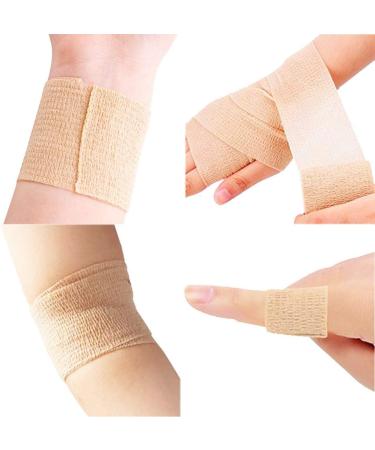 12 Rolls Self Adhesive Bandage Wrap 2 x 5 Yards - Sticky Athletic Elastic Cohesive Bandage for Sports Injuries - 12 Colors - Ideal for Pets - 12 Count - Buy Online on GoSupps.com