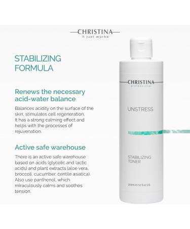 Christina - Unstress Stabilizing Toner Cleanses - Buy Online on GoSupps.com