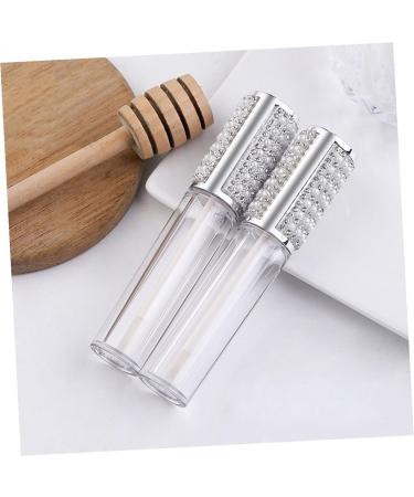 NUOBESTY Lot de 10 Tubes de Gloss L vres 5 Ml en Verre Rond Flacons Vides pour Maquillage Contenant Rechargeable pour Brillance Usage Cosm tique et Voyage - Buy Online on GoSupps.com